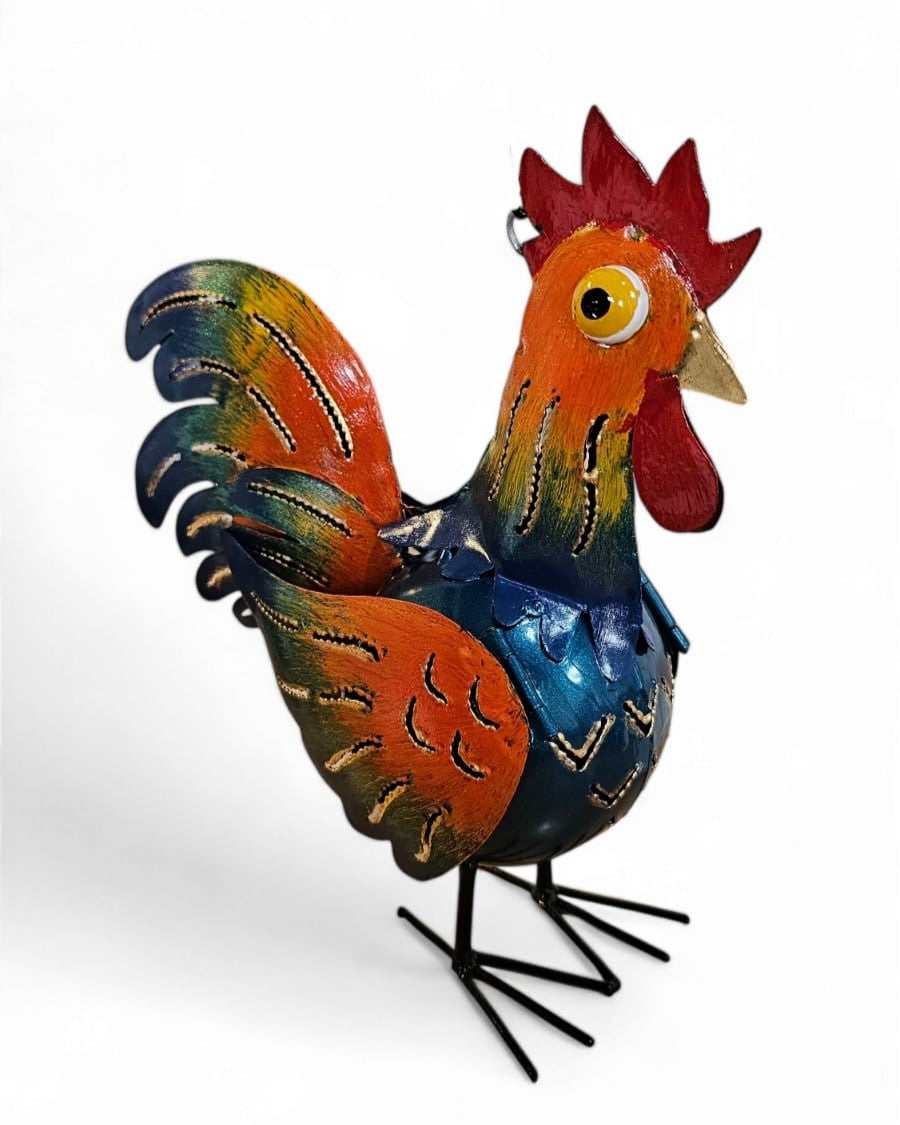 Rooster Metal Tea Light